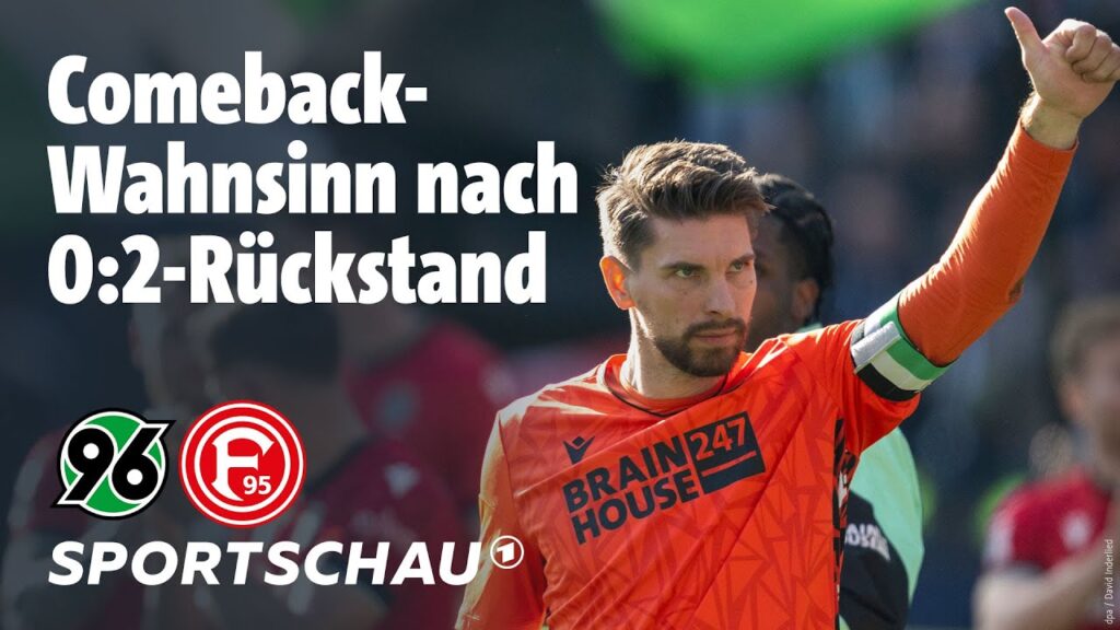 Hannover 96 – Fortuna Düsseldorf Highlights 2. Bundesliga, 24. Spieltag | Sportschau