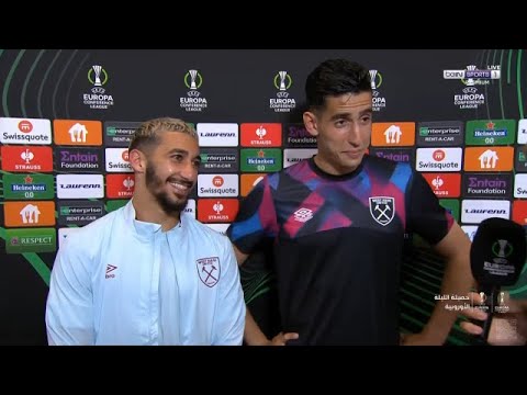 تصريحات نايف أكرد و سعيد بن رحمة بعد التأهل لنهائي المؤتمر الاوروبي