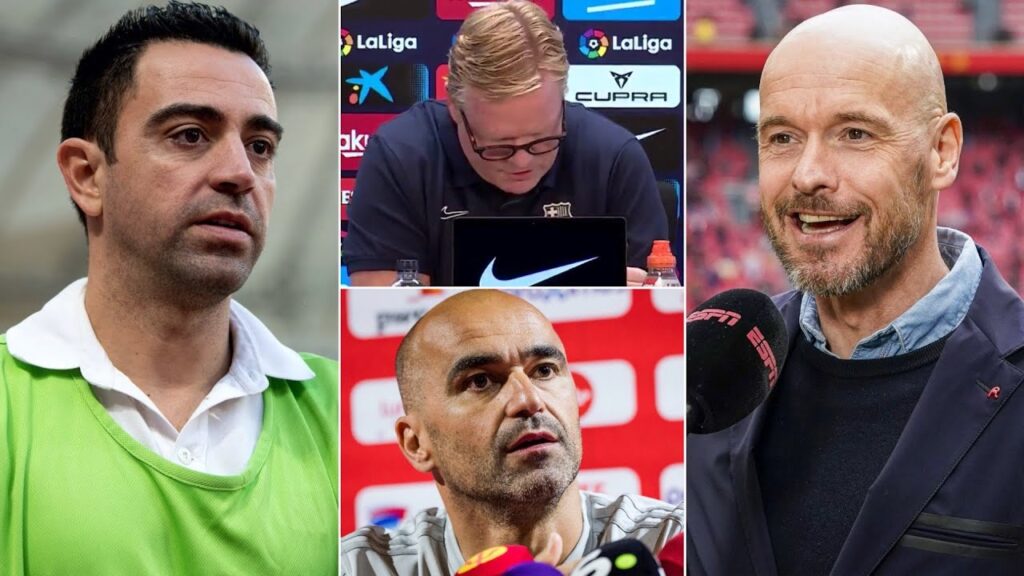 Ronald Koeman gives farewell press conference? Xavi, Ten Hag or Roberto Martinez to replace him?