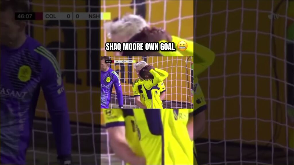 Shaq Moore conceded a HORRIFIC own goal 😬#mls #shorts