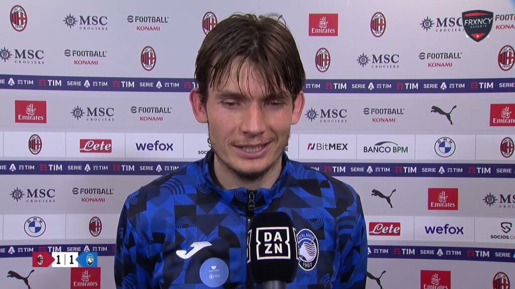 Intervista a MARTEN DE ROON | Post partita di MILAN - ATALANTA