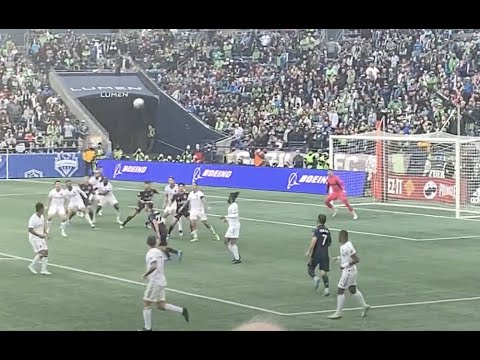 Seattle Sounders Arreaga scores vs LA Galaxy