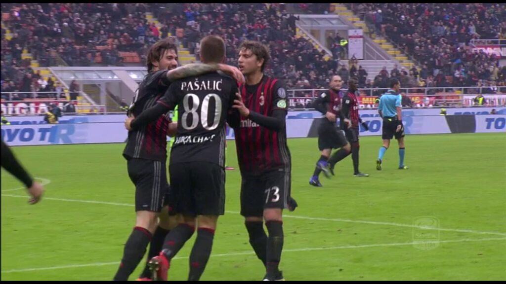 Il gol di Pasalic - Milan - Crotone - 2-1 - Giornata 15 - Serie A TIM 2016/17