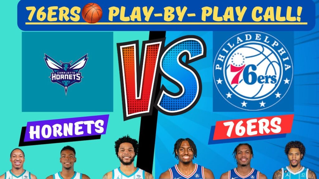 Philadelphia 76ers vs. Charlotte Hornets LIVE PLAY-BY-PLAY (03-01-24) #hornets #76ers #sixers #nba