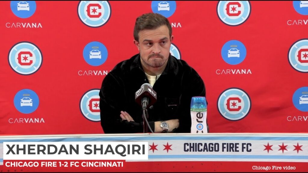 Xherdan Shaqiri Chicago Fire 1-2 FC Cincinnati Camp #yodeportes   SD 480p