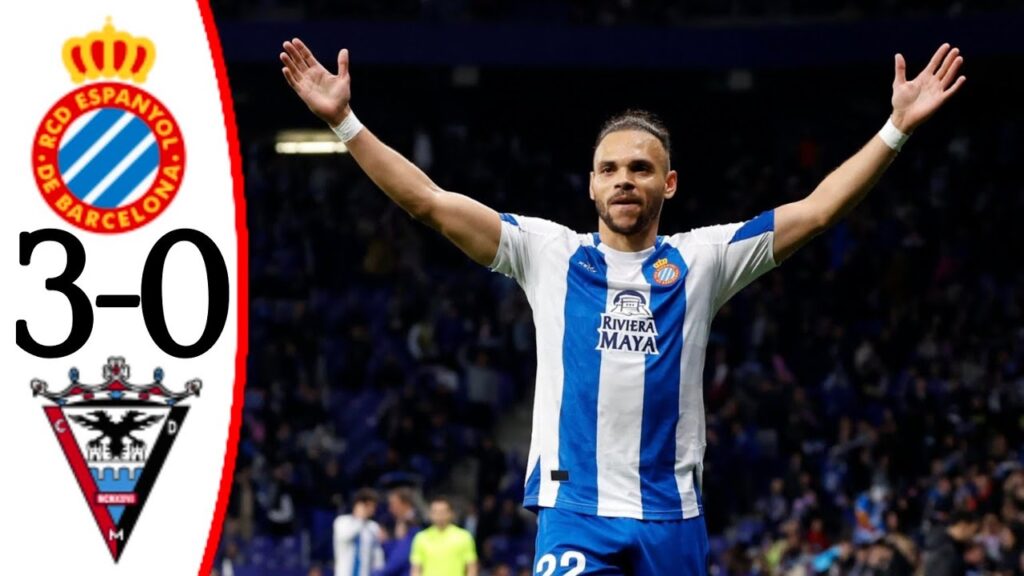 Espanyol vs Mirandés (3-0) Martin Braithwaite Goal | All Goals and Extended Highlights