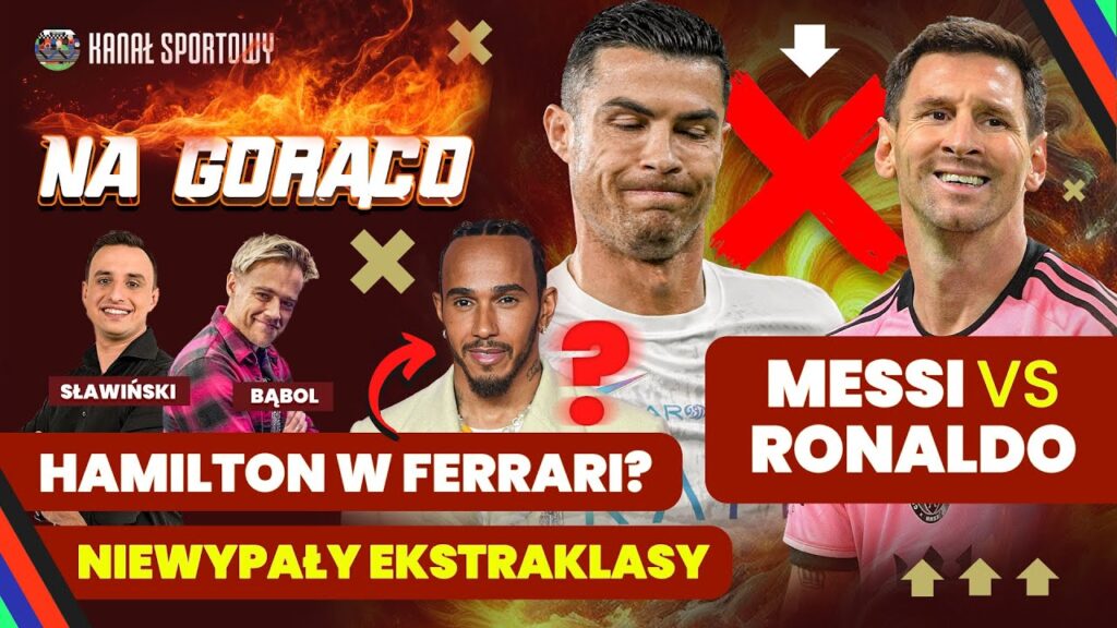 HAMILTON W FERRARI? ŚWIDERSKI W HELLASIE, RONALDO NIE ZAGRA Z MESSIM, NIEWYPAŁY EKSTRAKLASY