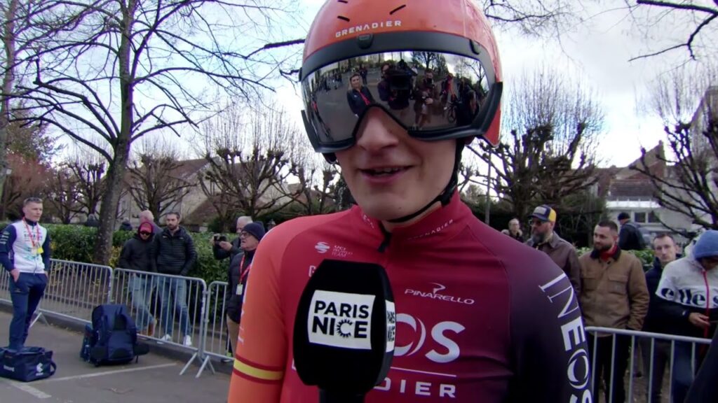 Carlos Rodríguez - Interview at the finish - Stage 3 - Paris-Nice 2024