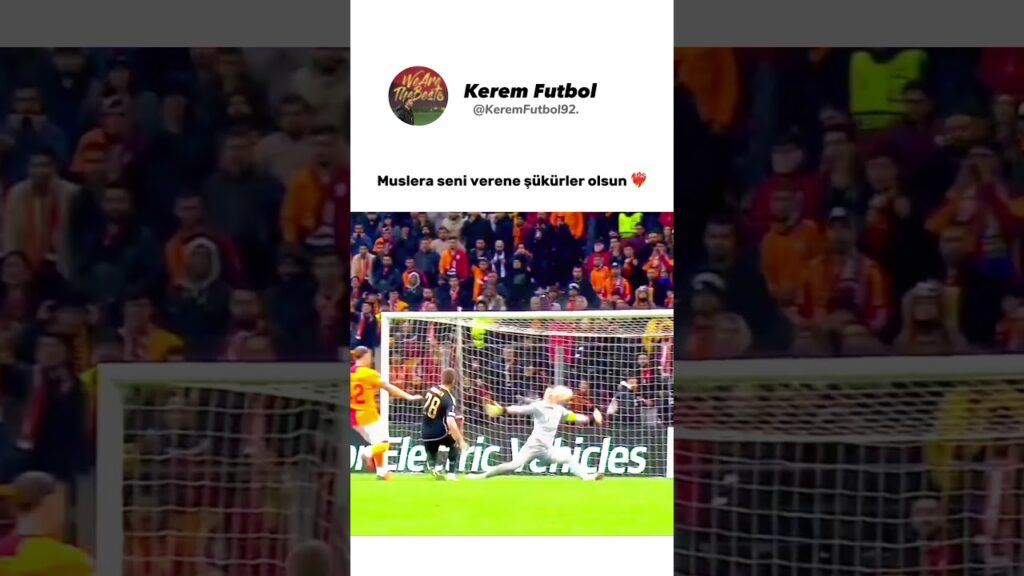 KAFASIYLA BİLE ÇIKARIYOR KAPTANIM BENİM 💚#muslera #galatasaray