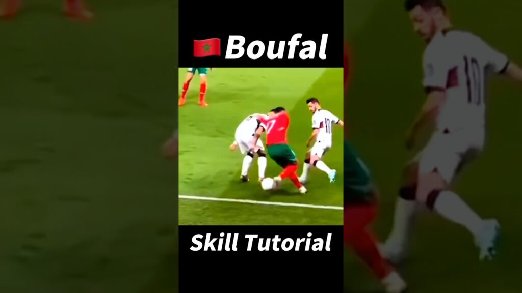 Boufal Skill Tutorial！#football #footballshorts #footballskills #soccer