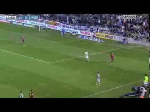 Neymar incredible skill Real Betis vs Barcelona, 10/11/13