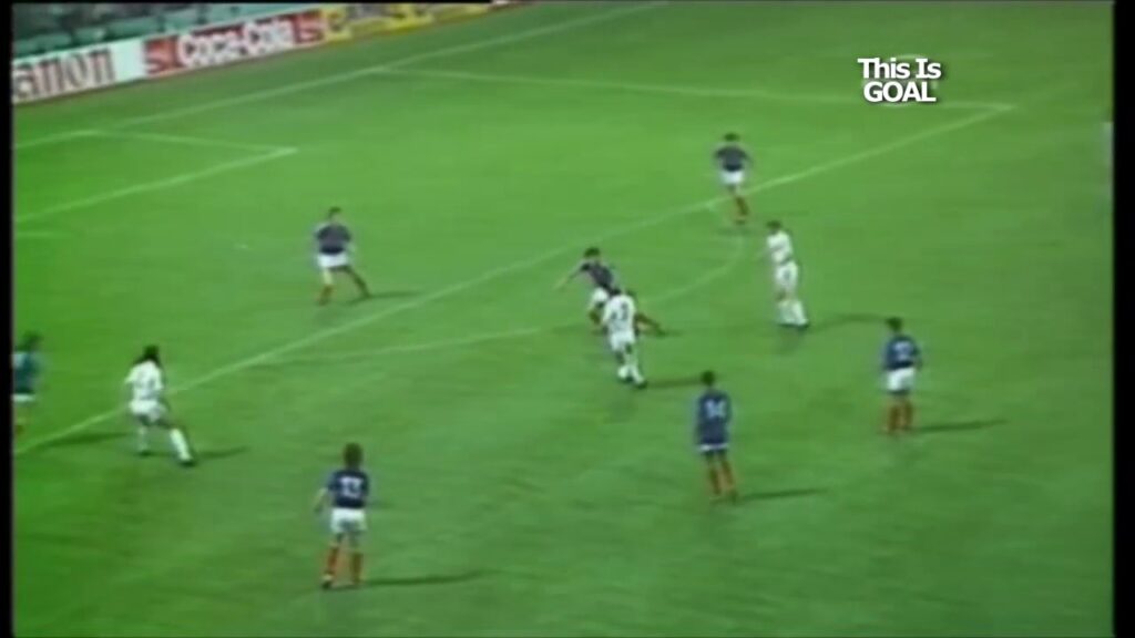 Goal! Milos Sestic. UEFA European Championship 1984. Group Stage. France - Yugoslavia