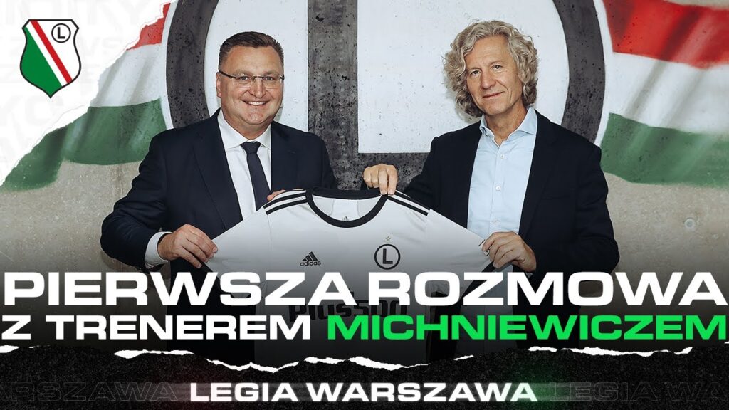 Czesław Michniewicz: "Jestem gotów!" - pierwsza rozmowa z nowym trenerem Legii Warszawa