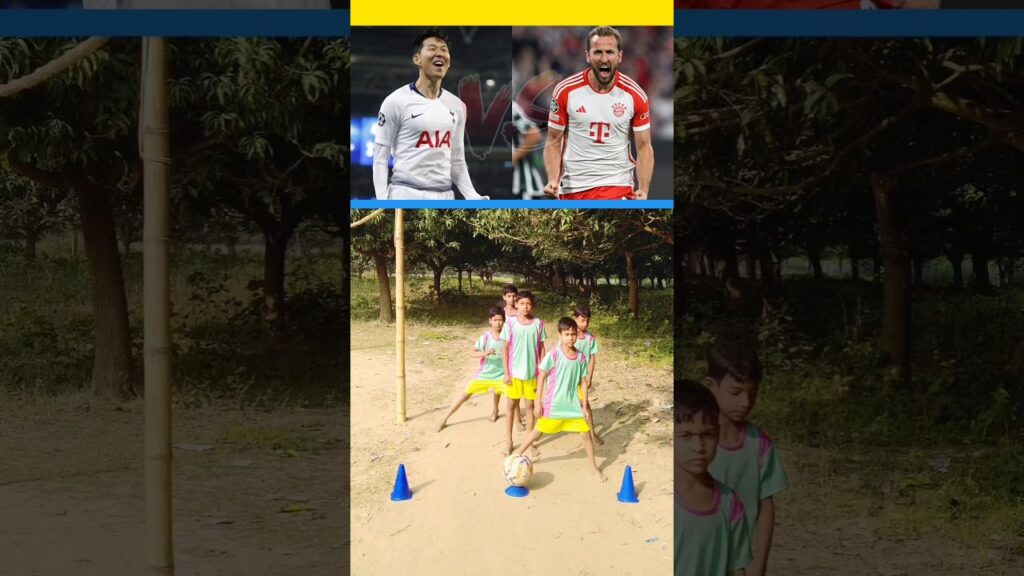 Harry Kane VS son heung min #shorts #viral #football #vs #youtube #son