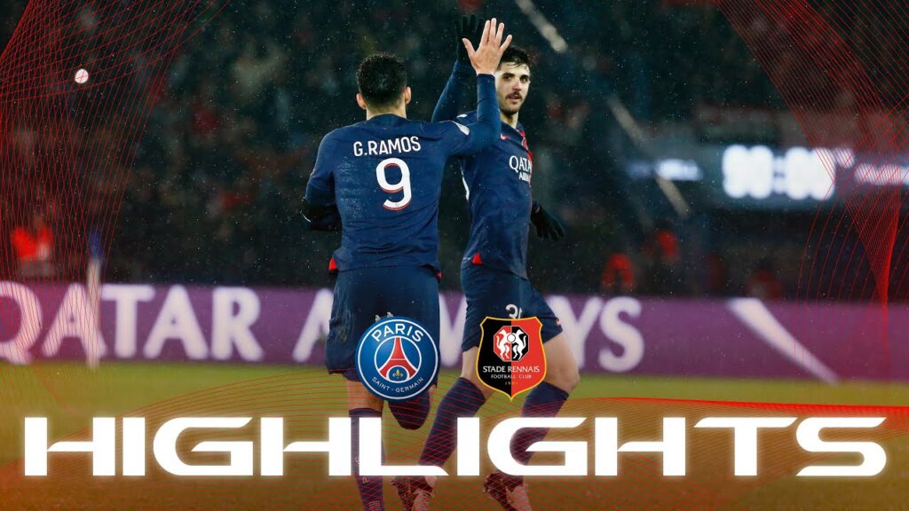 HIGHLIGHTS | PSG 1-1 RENNES ⚽️🏆 #Ligue1 - #PSGSRFC