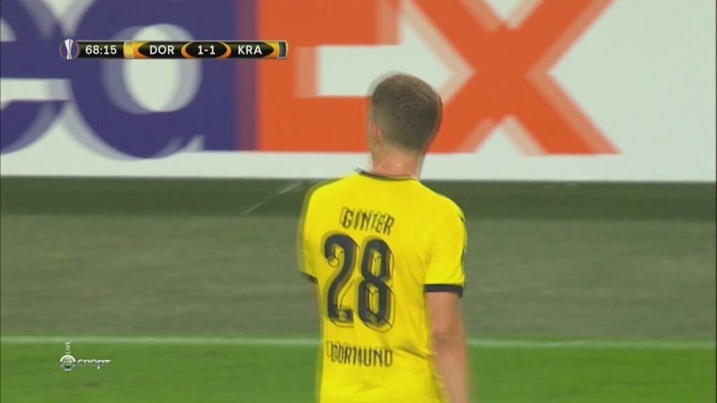 Matthias Ginter vs FC Krasnodar (Home) 17/09/2015 + Download link 720p