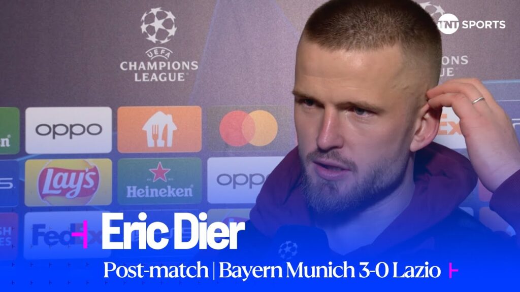 "WE STAYED CALM IN THIS MOMENT" 💪 | Eric Dier | Bayern Munich 3-0 Lazio | UEFA Champions League