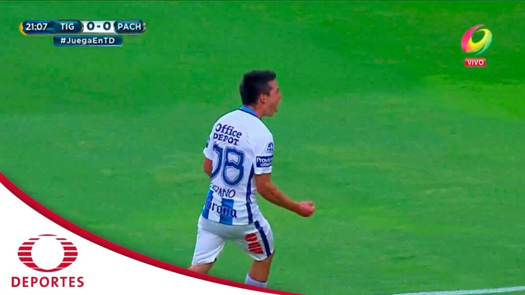 Gol de Hirving Lozano | Tigres 0 - 1 Pachuca | Jornada 6 - A16 | Televisa Deportes
