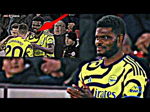 Scenes 🔥 As Thomas Partey Couldn't Hide His Smile When Coming On After Being Out For 4 Months 👏