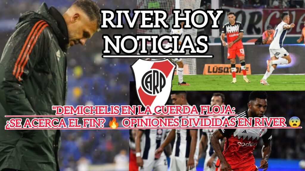 "🔥 Polémica en River: Demichelis tras el empate. ⚽ #River #Demichelis #Talleres"