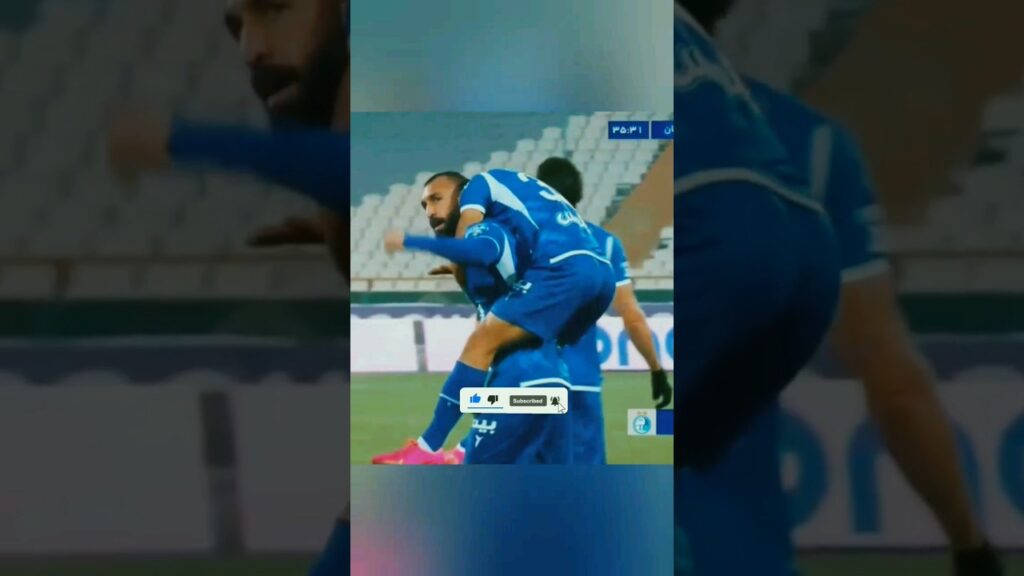 سوپرگل روزبه چشمی به سپاهان⚽🔥لایک کن❤️#shorts #فوتبال #استقلال #سپاهان