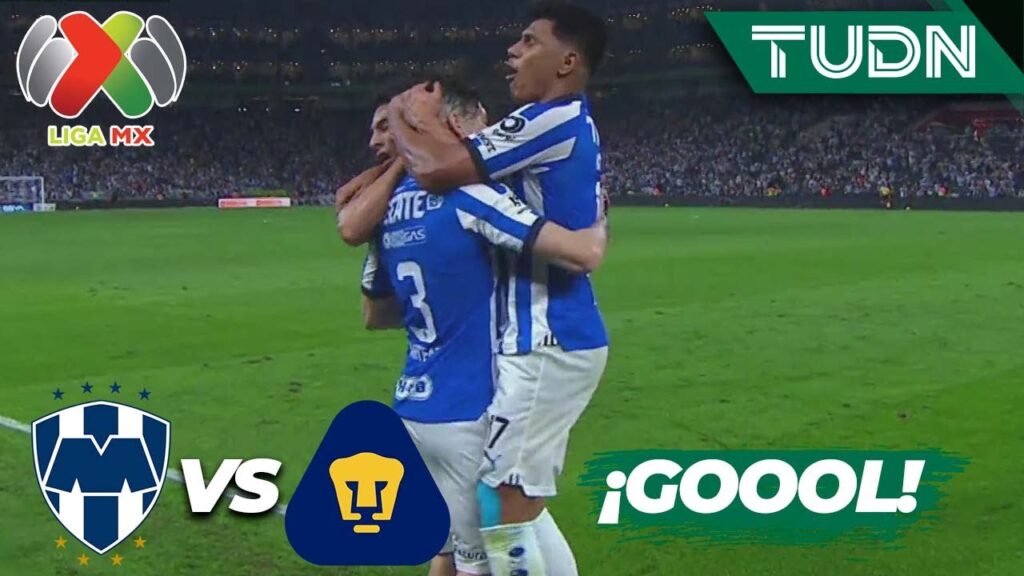 ¡YA ES GOLEADA! Arteaga define como delantero | Monterrey 3-0 Pumas | Liga Mx -CL2024 J10 | TUDN