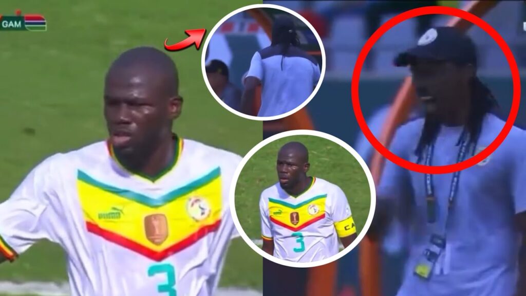 Aliou Cissé était très en colère contre Koulibaly, Voici les raisons !