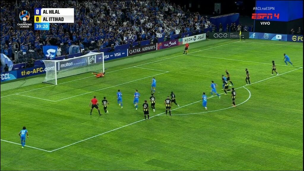 Aleksandar Mitrović PENALTY GOAL | Al-Hilal vs Al-Ittihad 1-0 Highlights | AFC Champions League