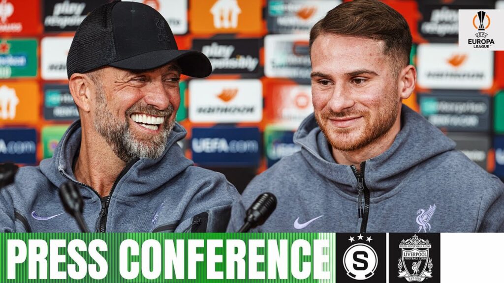 Jürgen Klopp & Alexis Mac Allister's pre-Europa League press conference | Sparta Prague vs Liverpool