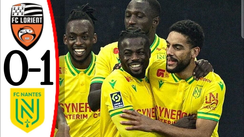 Lorient vs Nantes (0-1) Jean-Charles Castelletto Goal | All Goals and Extended Highlights