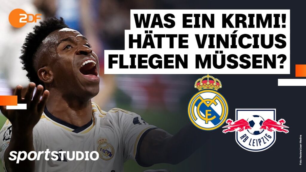 Real Madrid – RB Leipzig | UEFA Champions League 2023/24, Achtelfinale | sportstudio