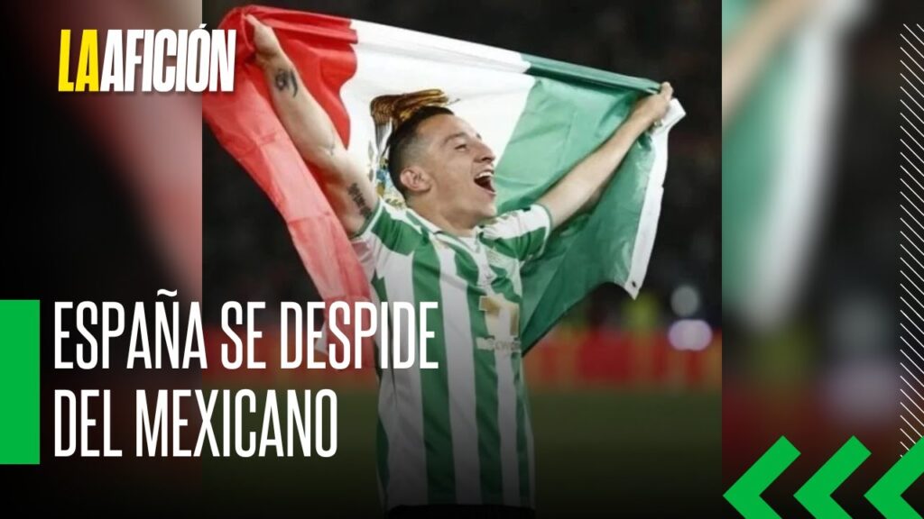 Real Betis realizará homenaje y despedida a Andrés Guardado Real Betis realizará homenaje y despedida a Andrés Guardado