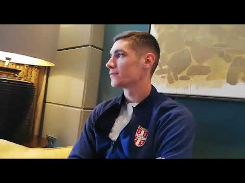 Nikola Milenković pred meč sa Portugalijom