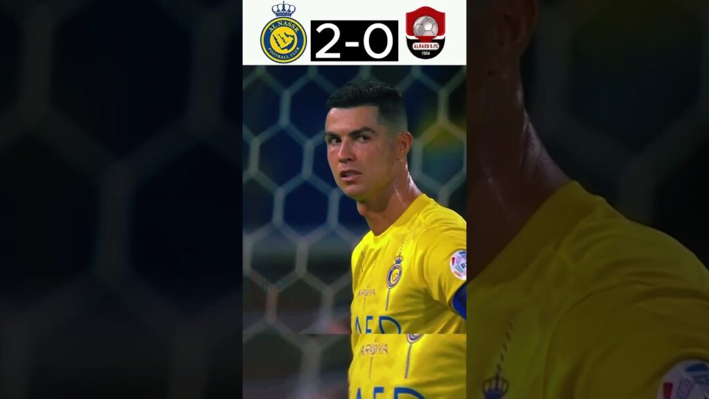 Al Nassr VS Al Raed 🔥 #cristianoronaldo