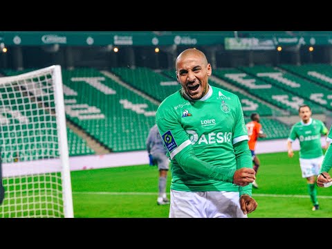 ASSE 1-1 Lille : le but de Wahbi Khazri vu de la pelouse