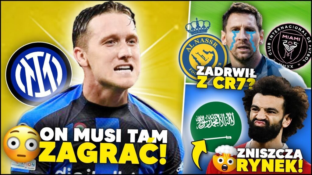 jest oferta... Zieliński NA 99% ZAGRA w INTERZE MEDIOLAN! 233 MLN € za SALAHA! Messi ZADRWIŁ z CR7?