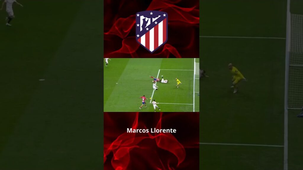 Marcos Llorente x Sevilla #shorts #atleticomadrid #sevilla #laliga #copadelrey #gol #soccershorts
