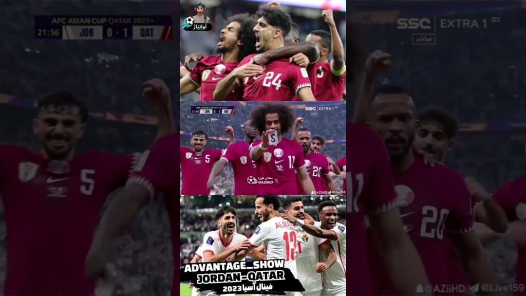 QATAR 1-0 JORDAN | Akram Afif the MAGICIAN 🎩