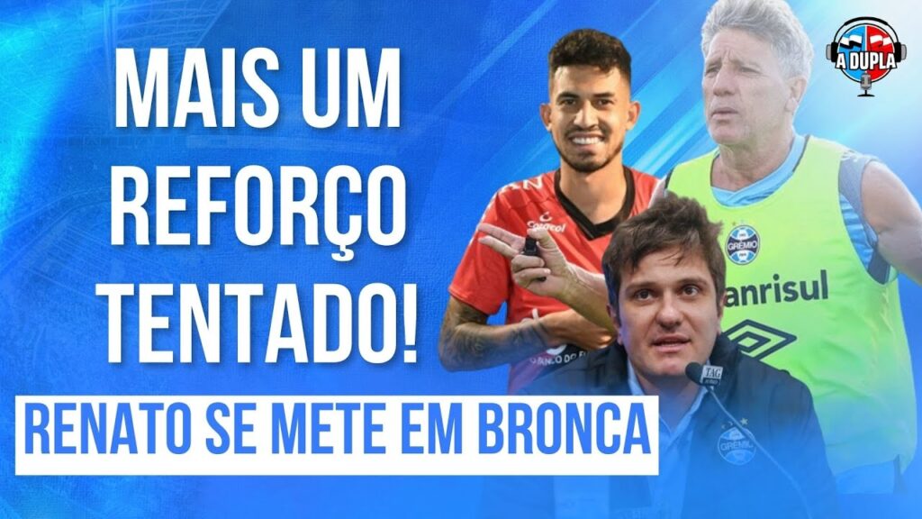 🔵⚫️ Diário do Grêmio KTO: Tentativa de mais um reforço | Pedro Henrique alvo | Renato e a bronca