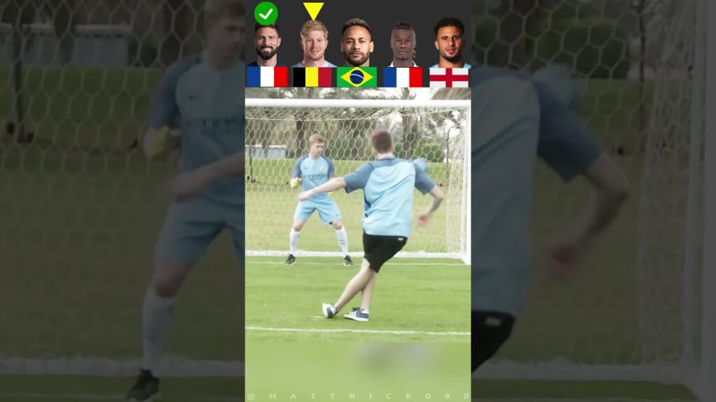 Giroud VS De Bruyne VS Neymar VS Camavinga VS Kyle Walker 🤯 | Goalkeeper challenge 🙌