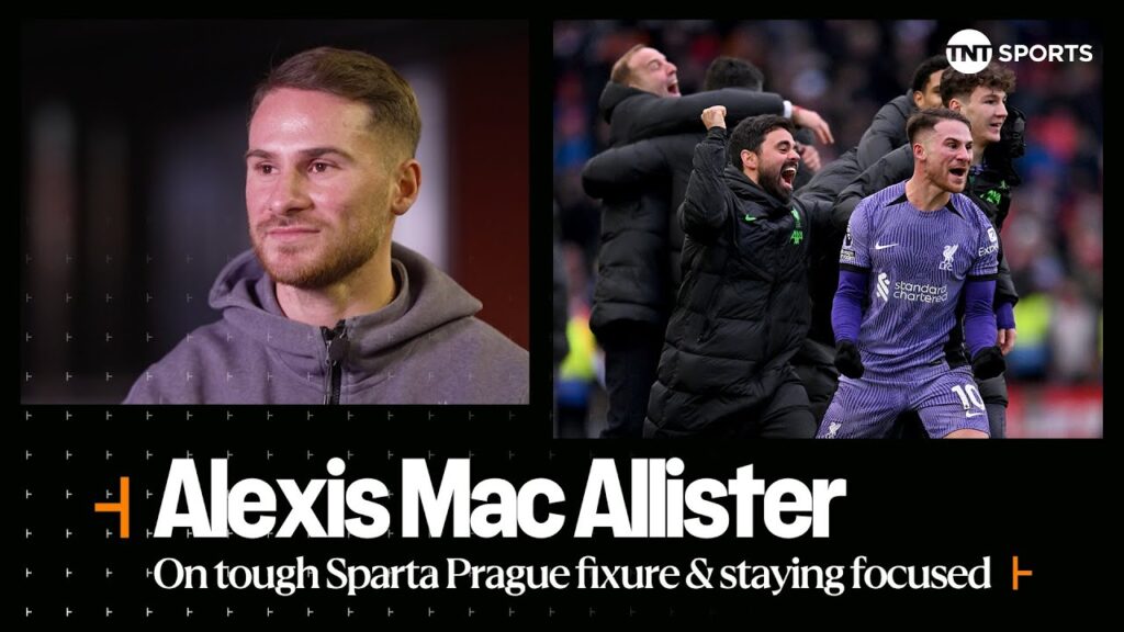 EXCLUSIVE: Alexis Mac Allister expects a tough game against Sparta Prague in the #UEL