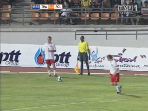 Tajlandia-Polska  0-1 Kamil Glik