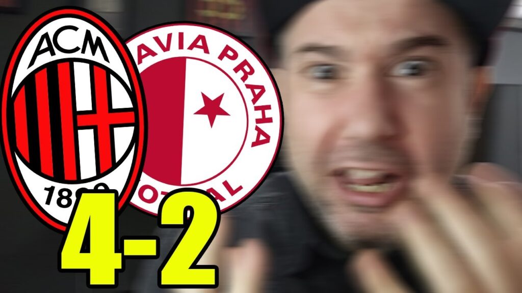 CHE CAZ.. HO VISTO???? MA CI 0DIATE PER GIOCARE COSI????? || MILAN-SLAVIA PRAGA 4-2 [Europa League]