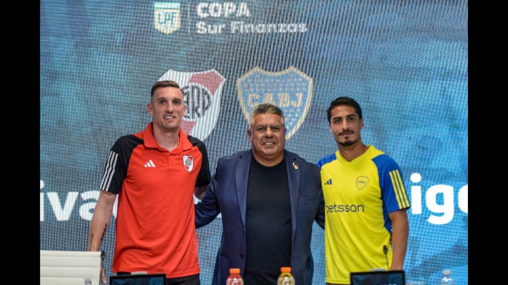 #ConferenciaLPF | Franco Armani y Nicolás Figal anticiparon el #Superclásico