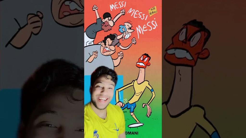 الفرق بين ميسي ورونالدو لما الجماهير بتشتمهم شوفو رونالدو بيعمل فيهم ايه 😡😂🔥 #shortswithkhalook