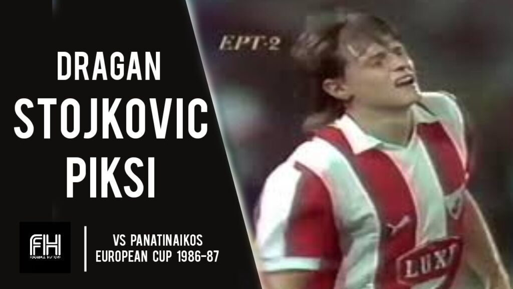Dragan Stojkovic Piksi ● Skills ● Crvena Zvezda 3:0 Panatinaikos ● European Cup 1986/87