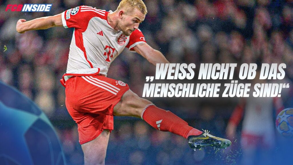 Thomas Müller witzelt über De Ligt: “Weiß nicht genau, ob das menschliche Züge sind” Thomas Müller witzelt über De Ligt: "Weiß nicht genau, ob das menschliche Züge sind"