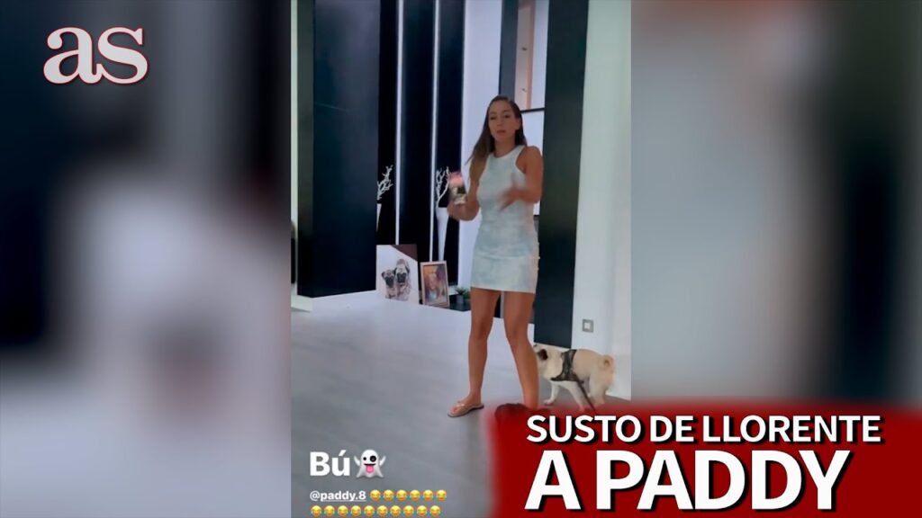 Marcos Llorente decide gastar un susto a Paddy y acaba la cosa un poco accidentada...