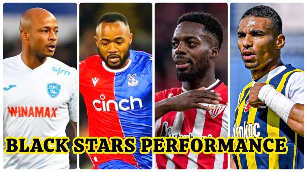 BLACK STARS 🇬🇭 PERFORMANCE THIS WEEKEND + JORDAN AYEW PROPHECY 2024