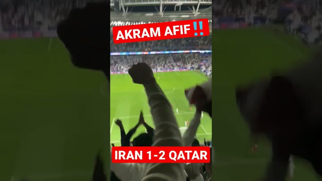 AKRAM AFIF ‼️ STUNNING GOALL ‼️ QATAR COMEBACK BEFORE HALF TIME,WHAT A GAME 😨‼️
